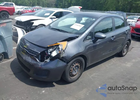 2013 Kia Rio Ex z USA, uszkodzony, nr VIN KNADN5A36D6138540